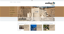 Desktop Screenshot of gfroerer-schotterwerk.de